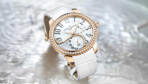 雅典錶全新玉玲瓏腕表 聖誕化身優雅女伶